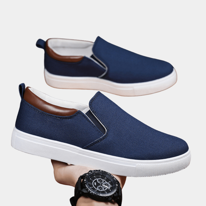 Mäns Casual Slip-On Skor 6