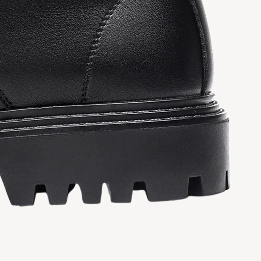 Mäns Chunky Stridsstövlar Med Halkfri Sula 5