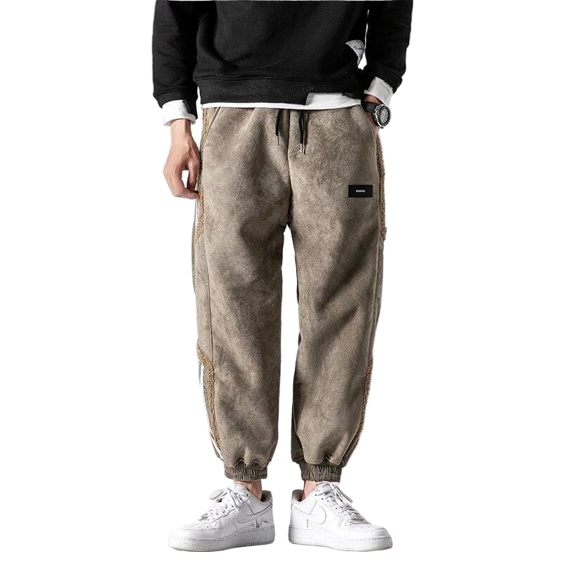 Mäns Fleecebyxor Casual Stil Trendig 1