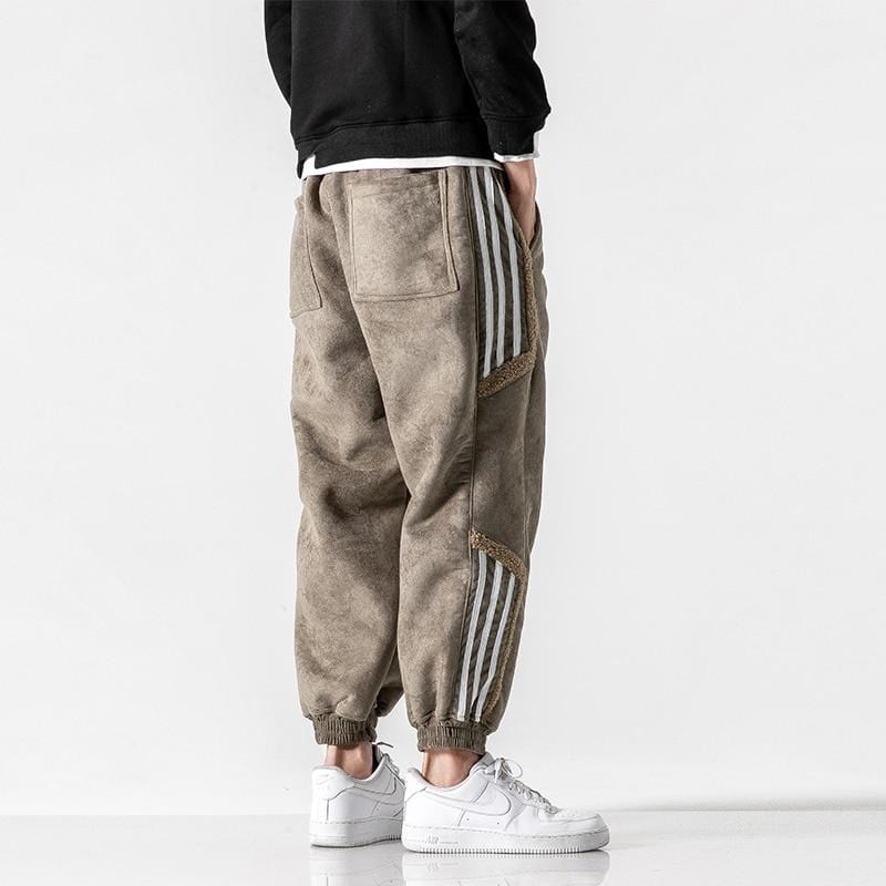 Mäns Fleecebyxor Casual Stil Trendig 3