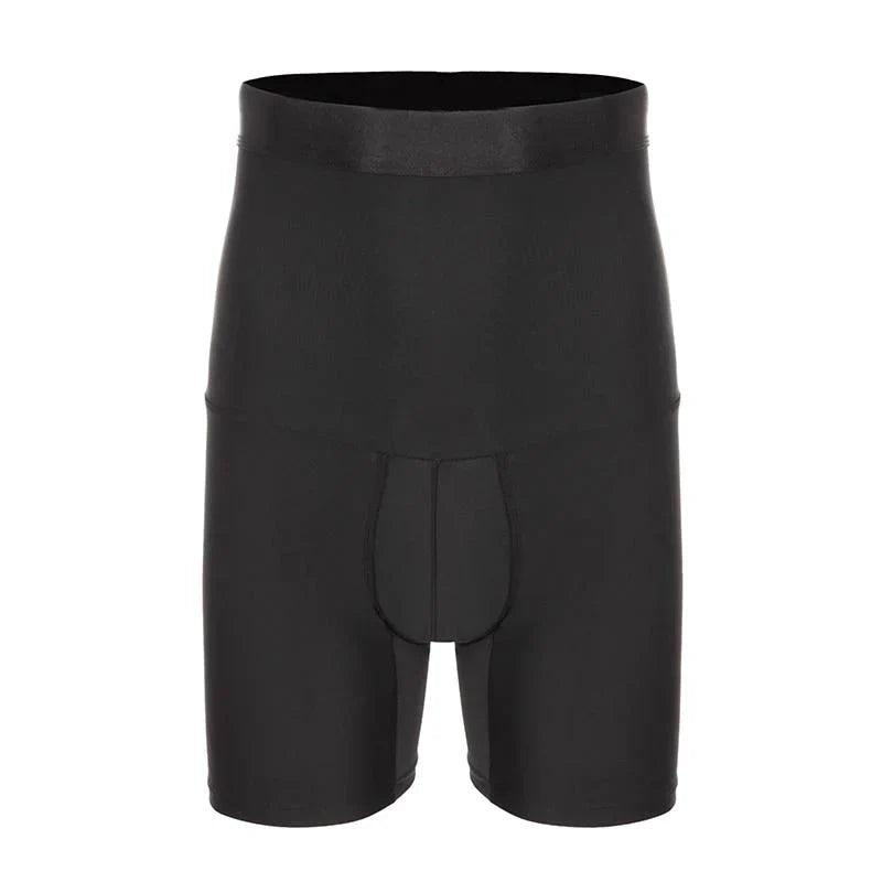 Mäns Kompressionsshorts med Hög Midja 0