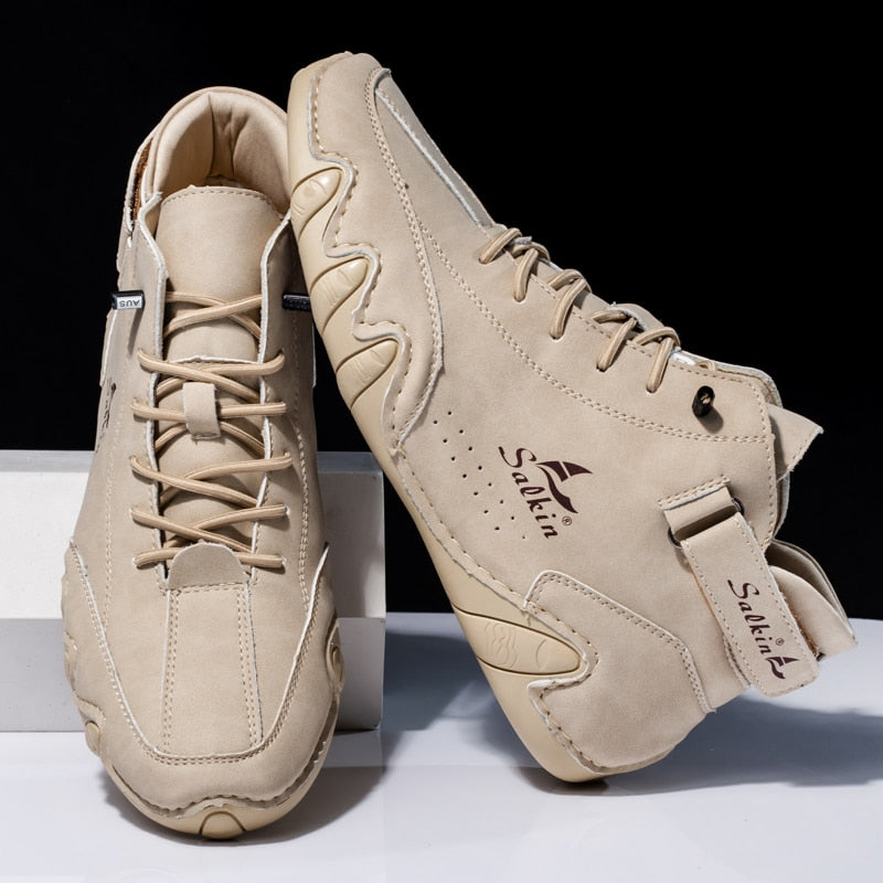 Mäns Läder Skor Trendig 0