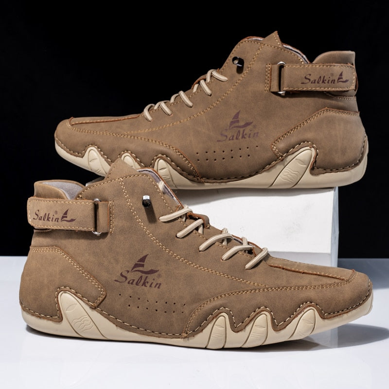 Mäns Läder Skor Trendig 4