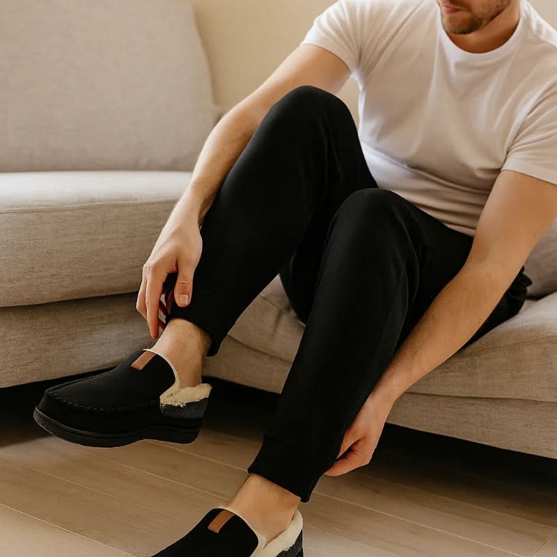 Mäns Loafers i Ull för Hemmet 2