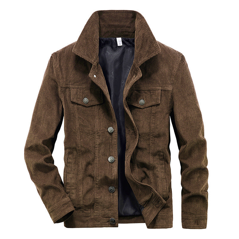 Mäns Manchesterjacka Casual Stil 1