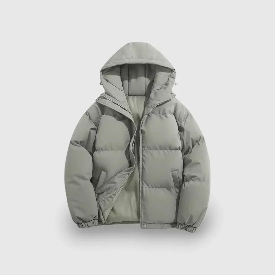 Mäns Parka Jacka Vinterstil Modern Design 5