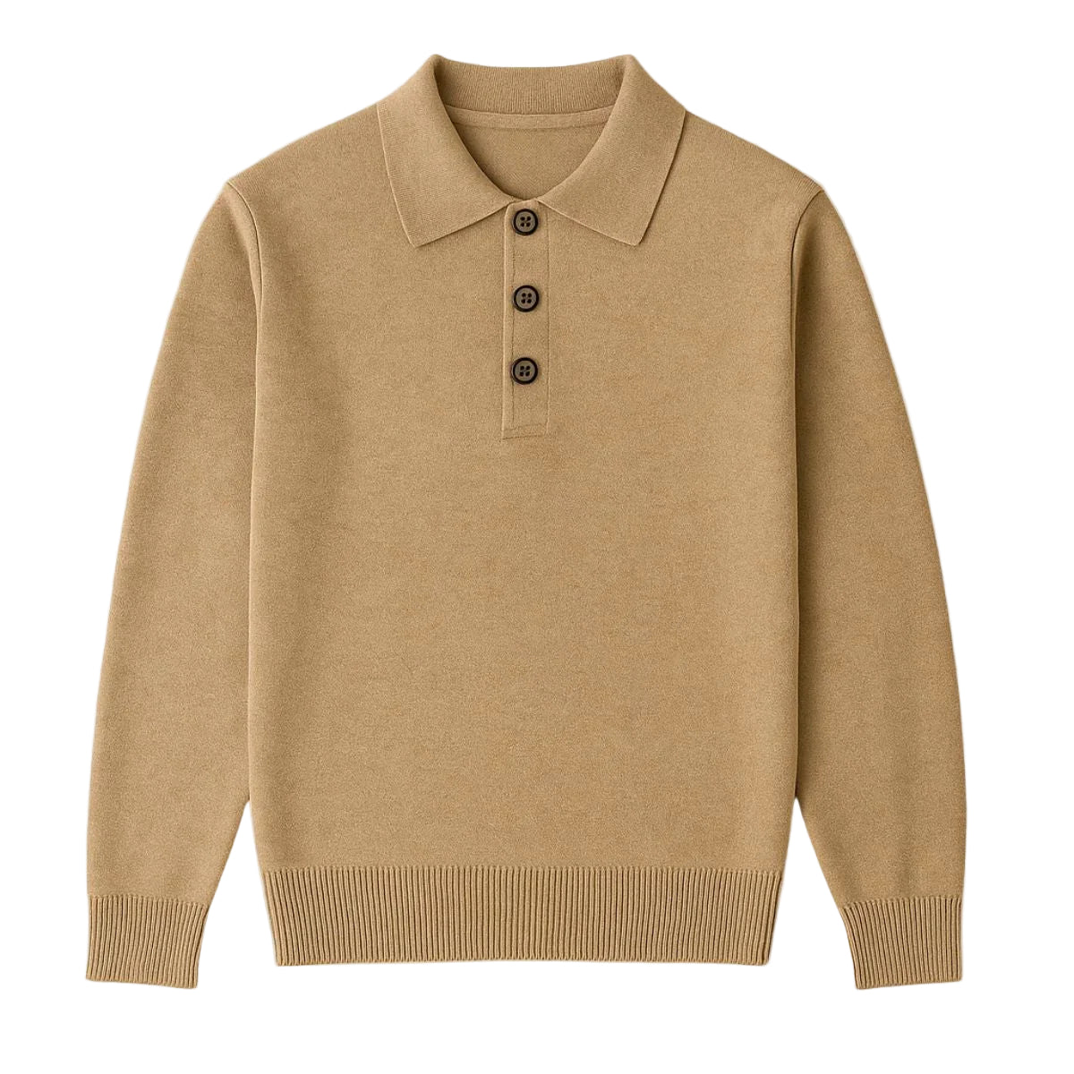 Mäns Pikétröja Klassisk Stil 1