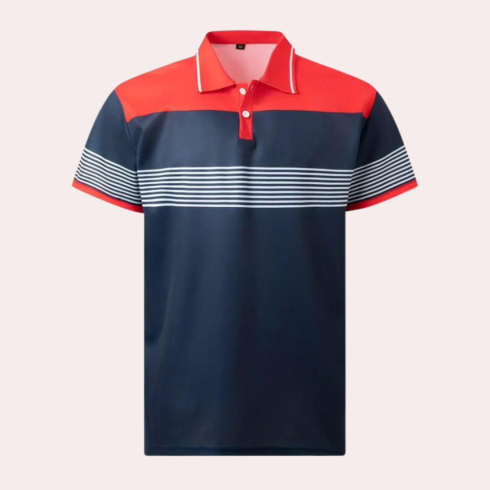 Mäns Polo Skjorta Stilren Modern Design för Alla Tillfällen 1