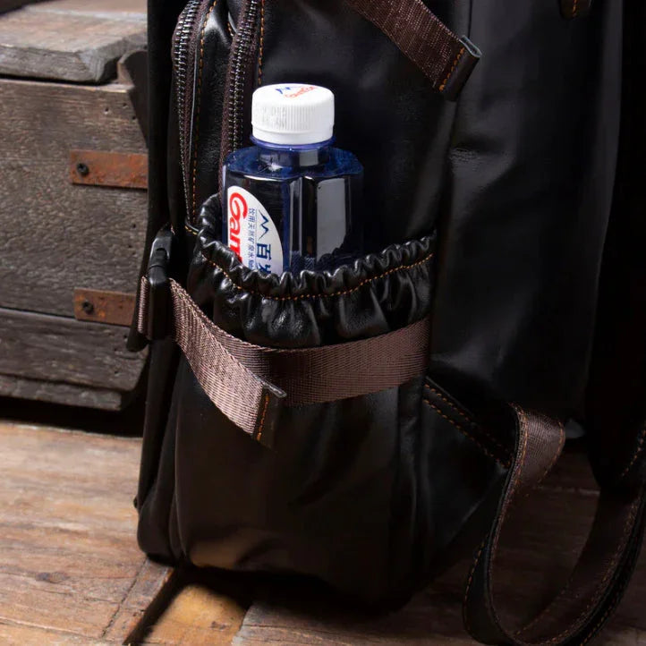 Mäns Ryggsäck Urban Stil Med Flera Fack 7