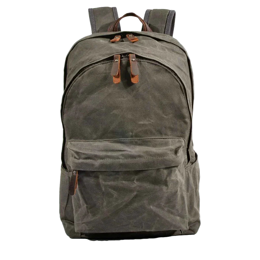 Mäns Ryggsäck Vattentät Med Laptopfack och Flera Fack 0