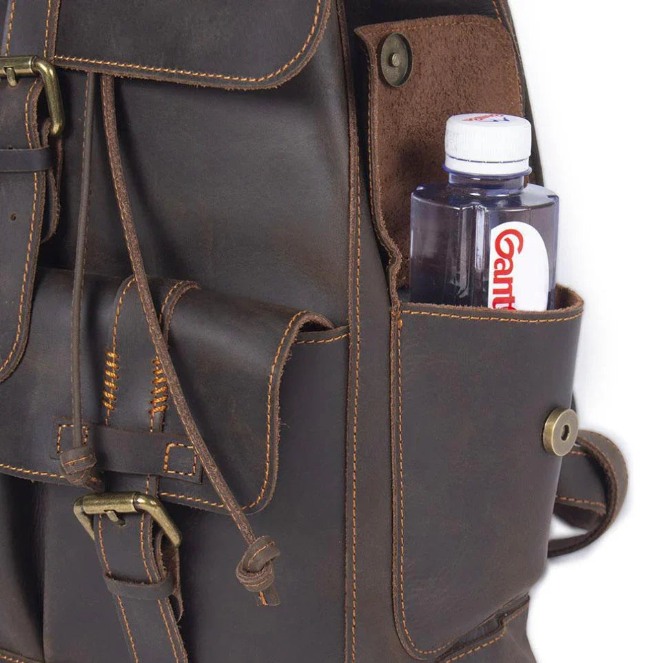 Mäns Ryggsäck med Spänne Tidlös Design 8