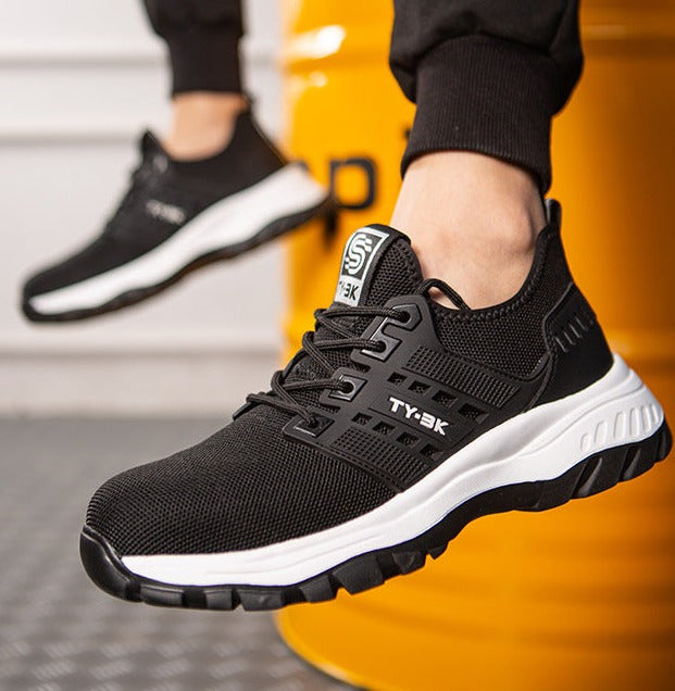 Mäns Skyddsskor För Arbete Med Halkfri Sula 6