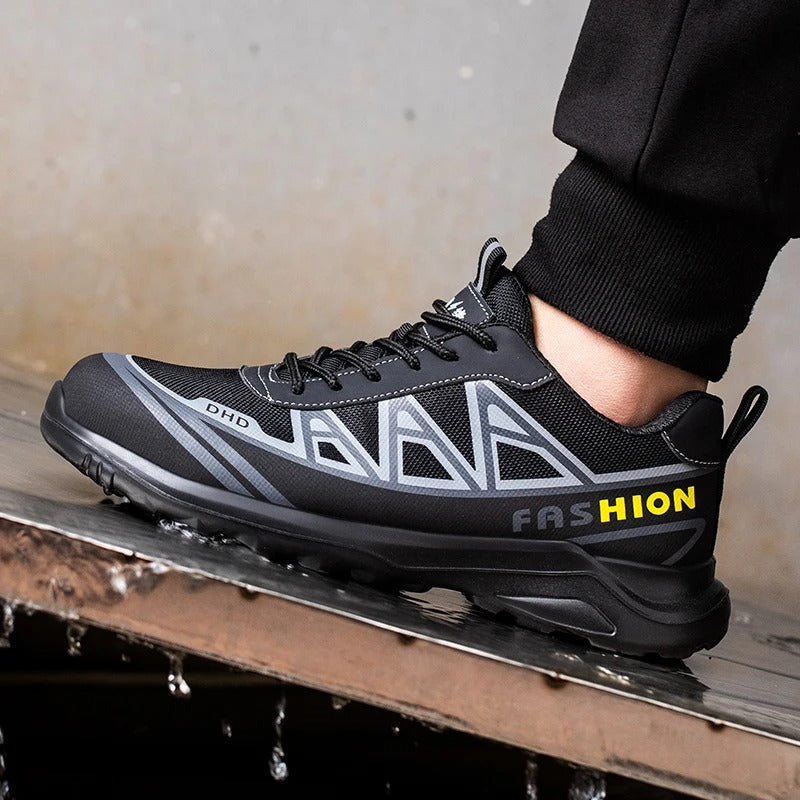 Mäns Skyddsskor S3 Ståltåhätta 4