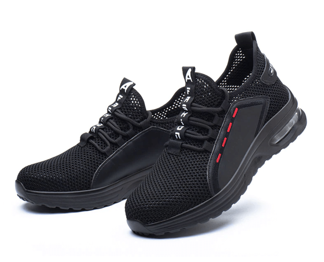 Mäns Skyddsskor med Ståltå och Halkskydd Trendig Design 8