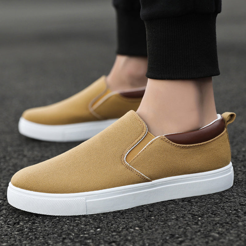 Mäns Slip-on Skor i Canvas 3