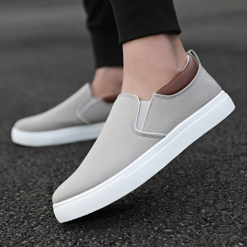 Mäns Slip-on Skor i Canvas 6