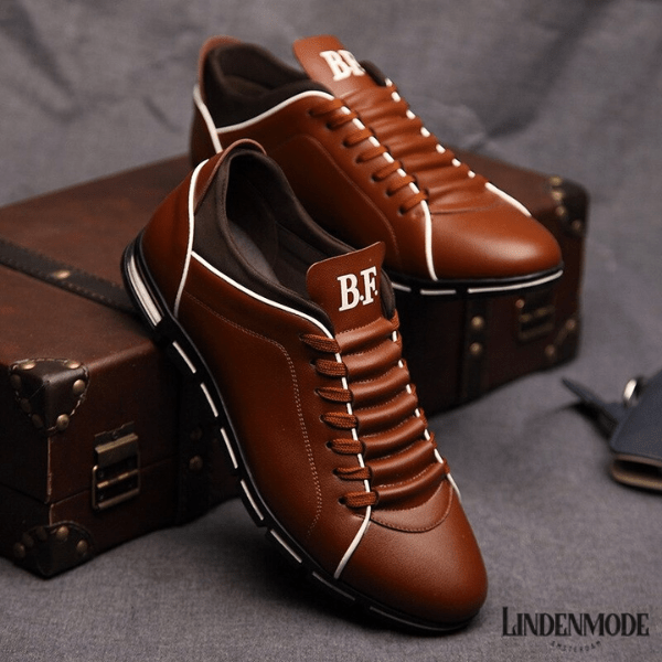 Mäns Sneakers med Dold Snörning 6