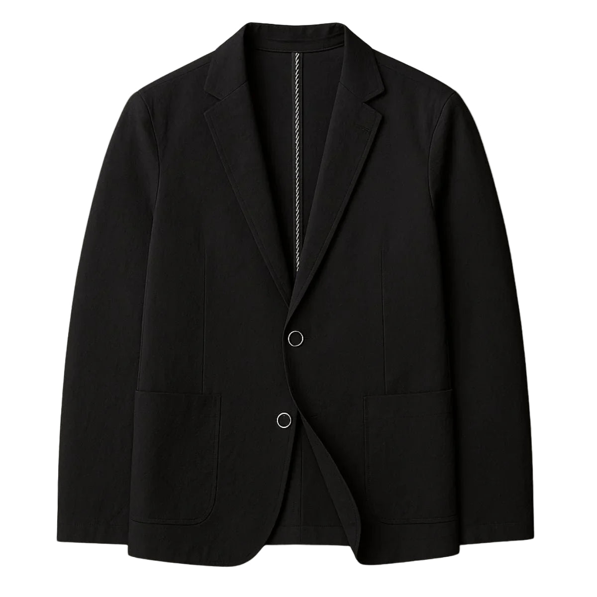 Mäns Svart Kavaj Modern Stil 2