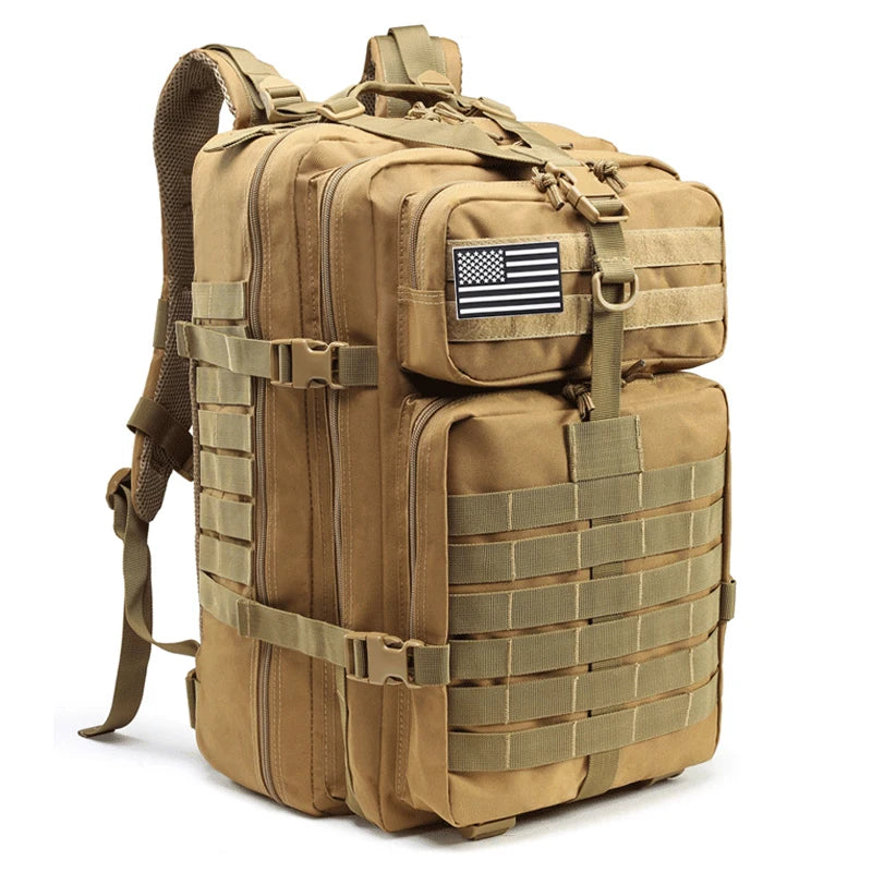 Mäns Tactical Ryggsäck 50L för Utomhusbruk 6