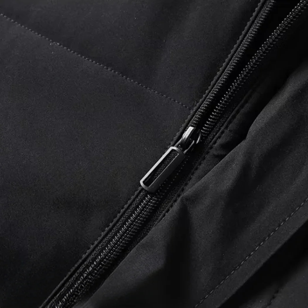 Mäns Vinterjacka Fleecefodrad 8