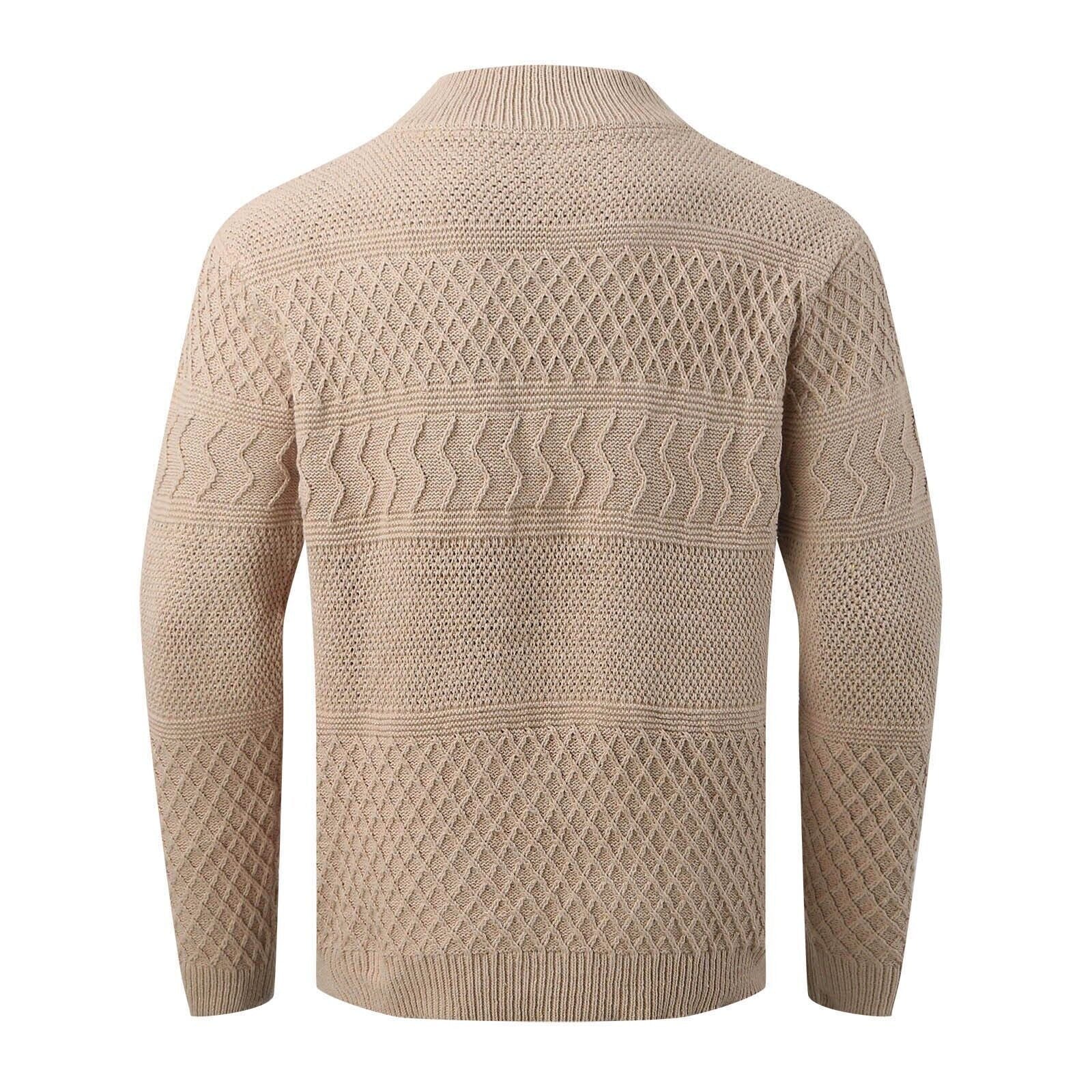 Mäns Vinterjacka med Knappstängning och Normal Passform 3