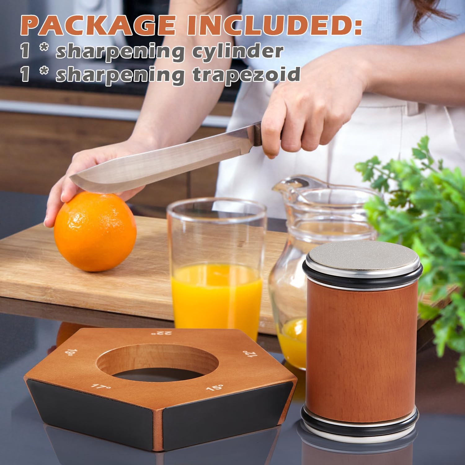 Manuell Knivslipare Rullande Design 4