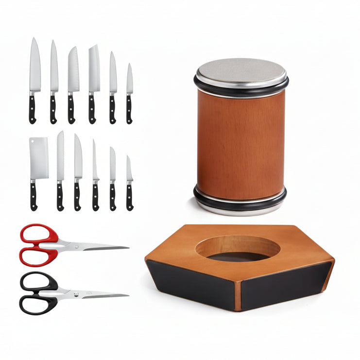 Manuell Knivslipare med Justerbara Slipvinklar 1