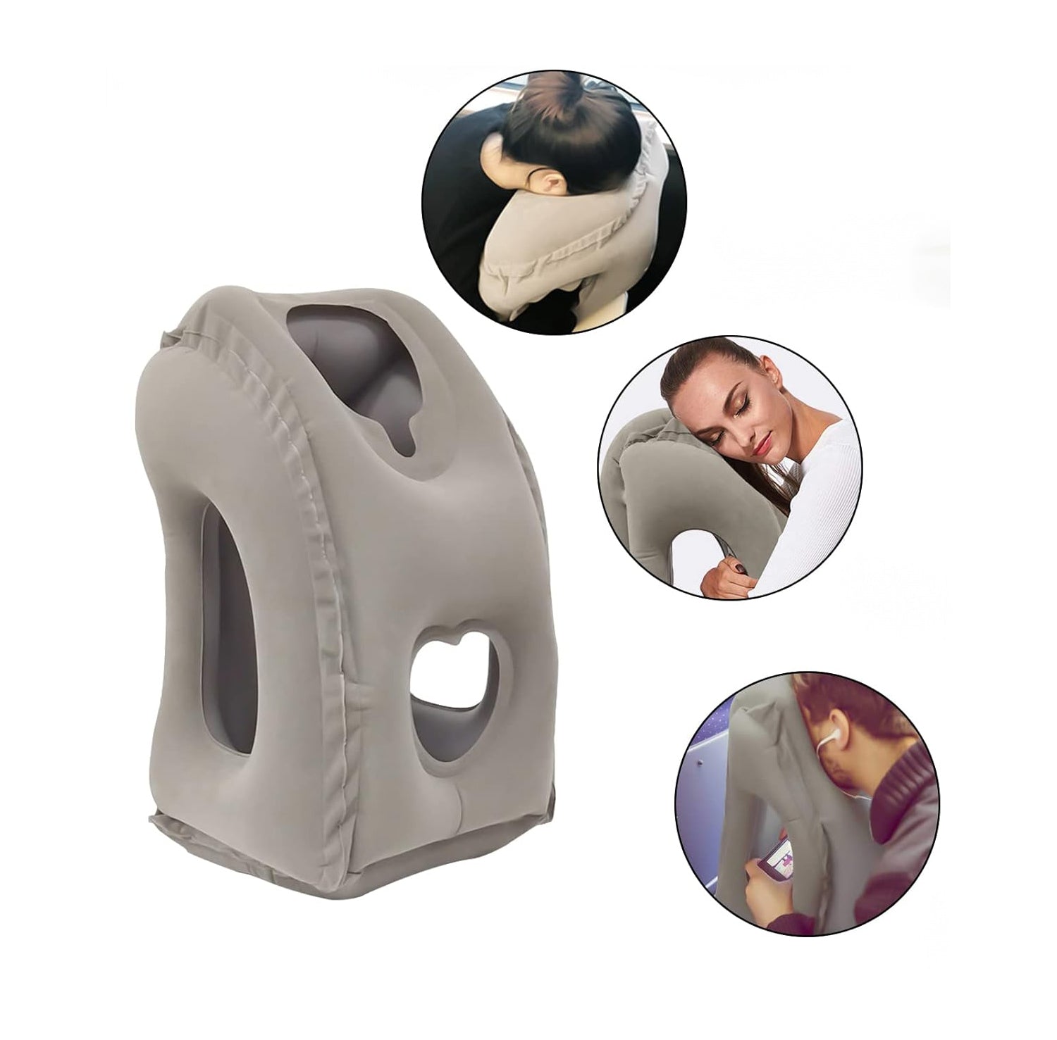 Matkatyyny Puhallettava Ergonominen 0