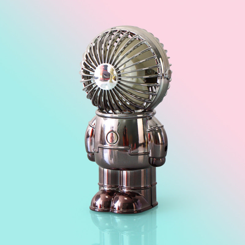 Mini Skrivbordsfläkt Retro Astronautdesign 0