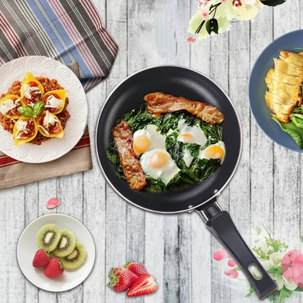 Mini Stekpanna Set för Enkel Matlagning med Non-Stick Yta 2