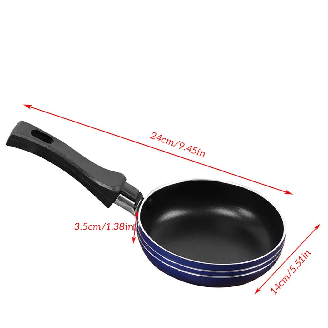 Mini Stekpanna Set för Enkel Matlagning med Non-Stick Yta 6