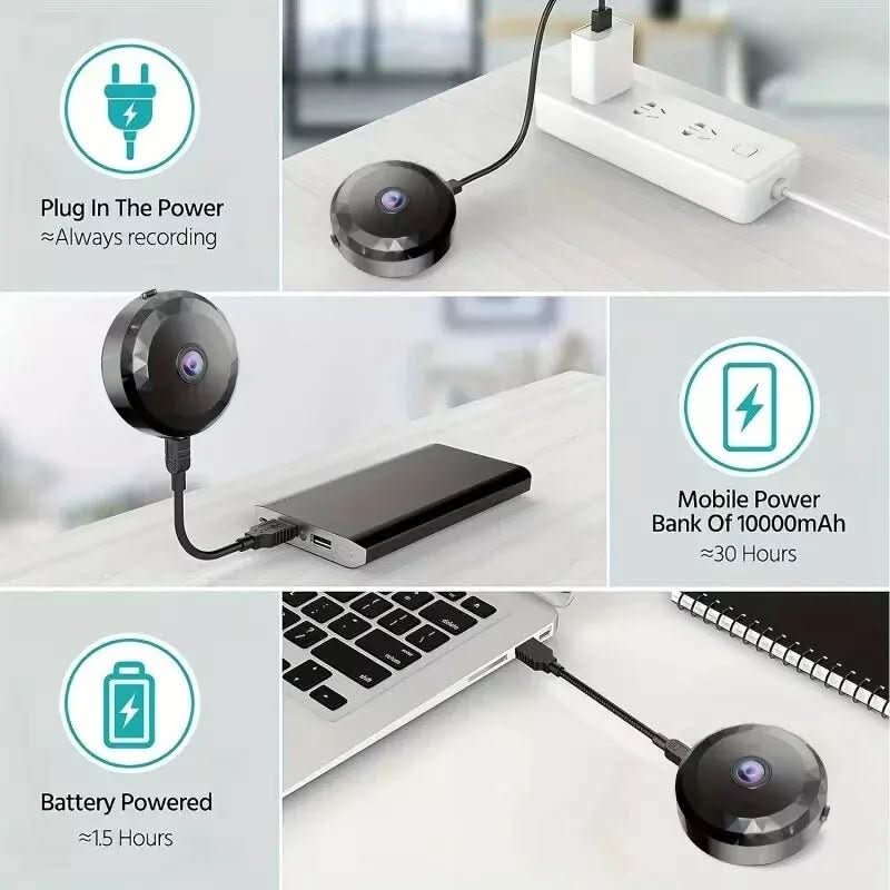 Mini WiFi-kamera för diskret övervakning 2