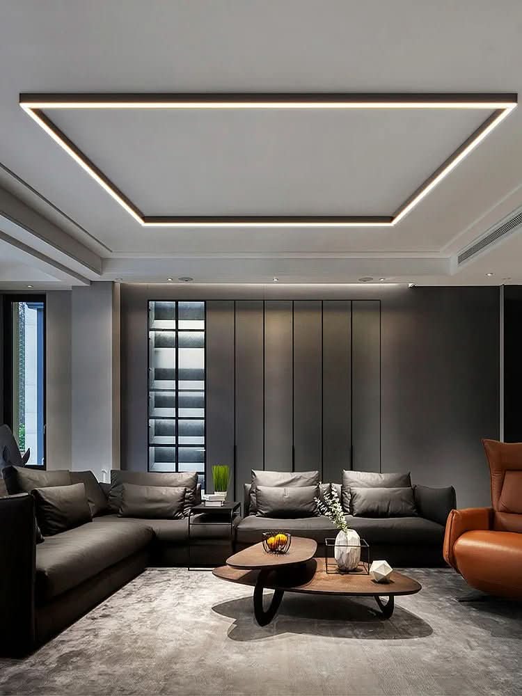 Minimalistisk Taklampa LED med Skandinavisk Design 8