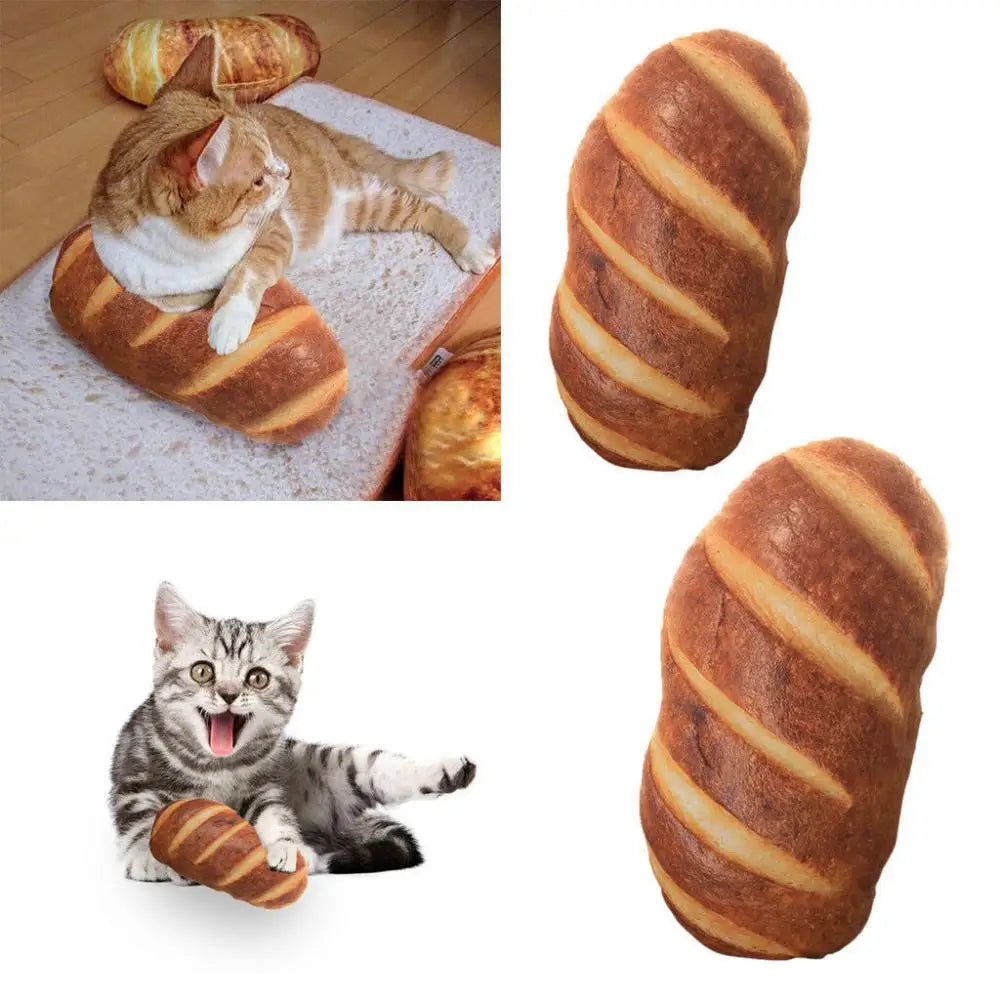 Mjuk Plyschkudde Brödformad 4