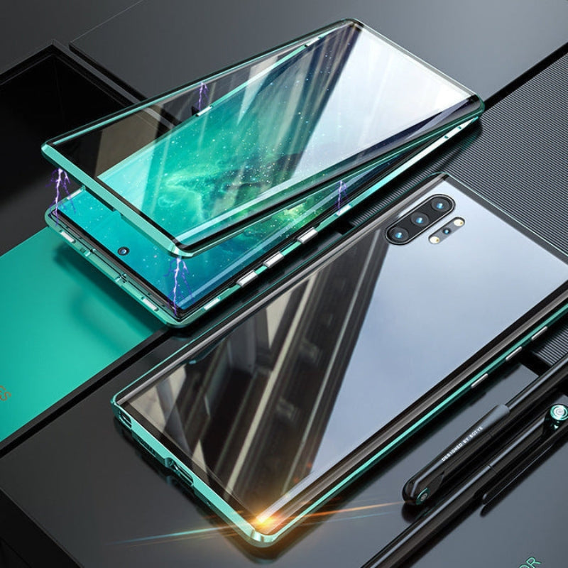 Mobilfodral Samsung Magnetiskt Skyddande Med Dubbelsidig Stängning 3