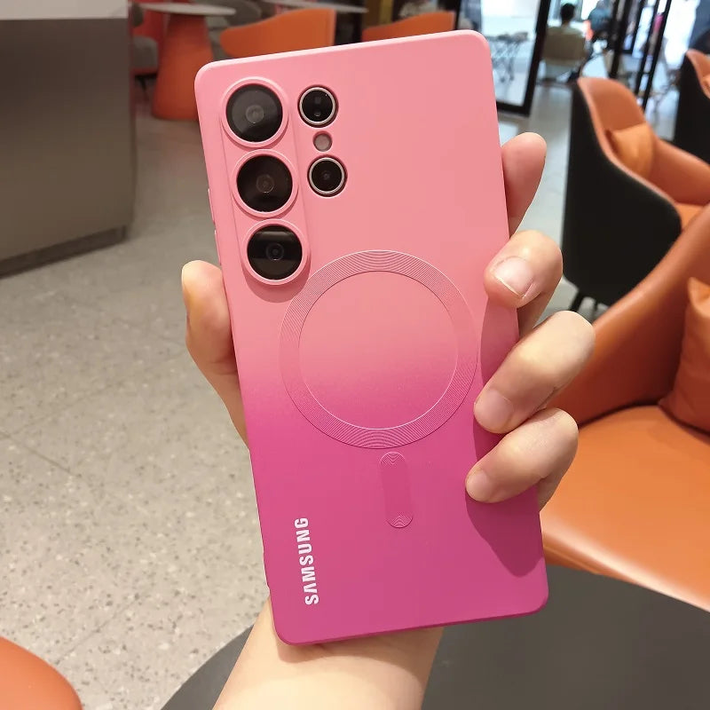 Mobilfodral Samsung med Gradientfärg Skyddande Design 6