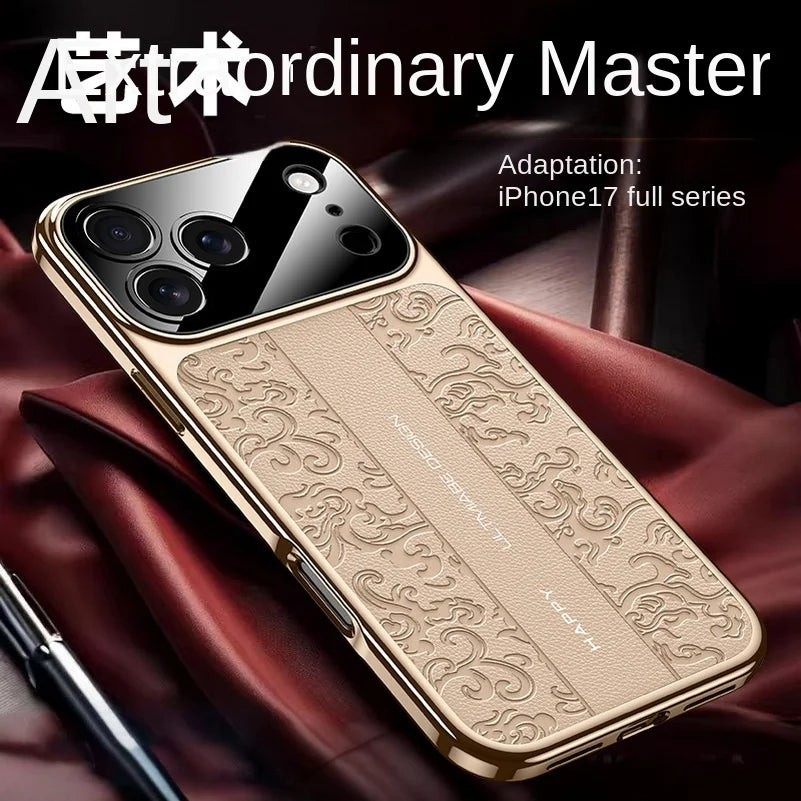 Mobilfodral för iPhone 17 Pro Max med präglad design 3