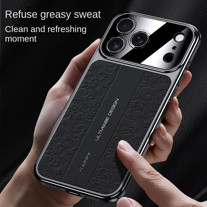 Mobilfodral för iPhone 17 Pro Max med präglad design 4