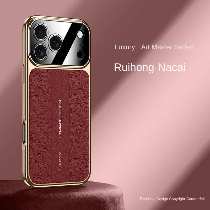 Mobilfodral för iPhone 17 Pro Max med präglad design 8