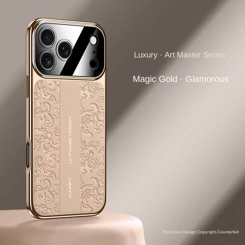 Mobilfodral för iPhone 17 Pro Max med präglad design 9