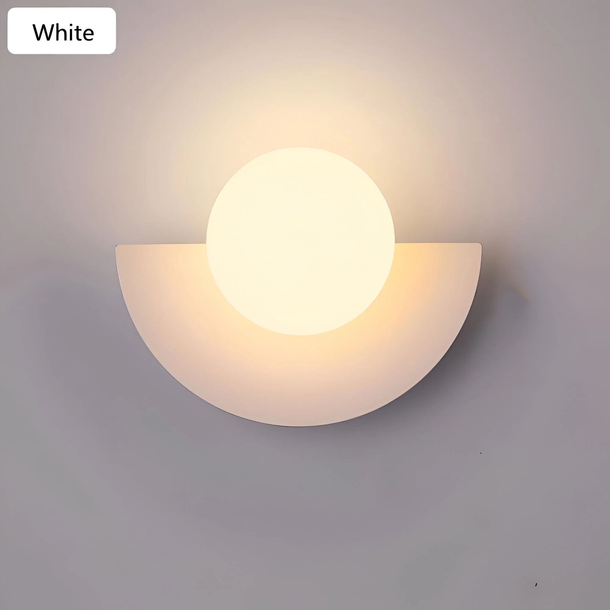 Modern Halvcirkel Vägglampa 4