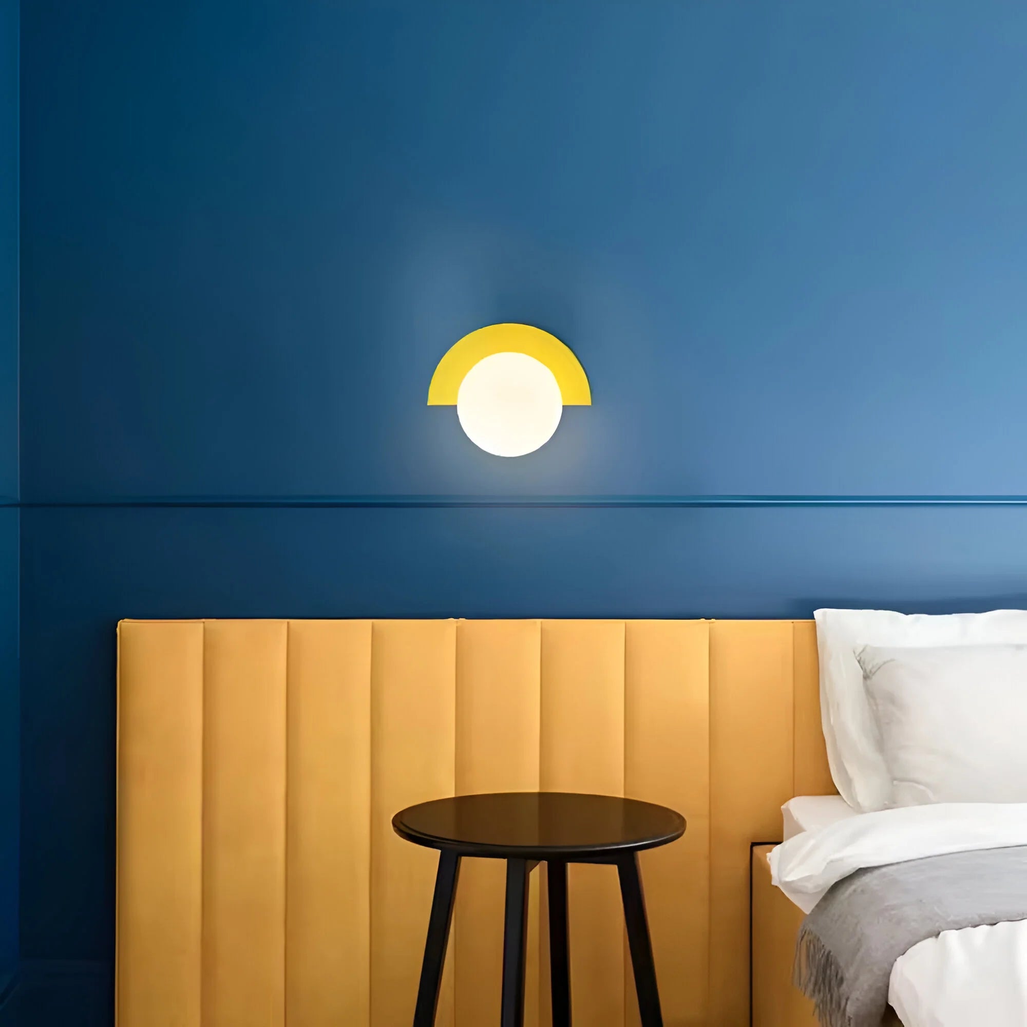 Modern Halvcirkel Vägglampa 8
