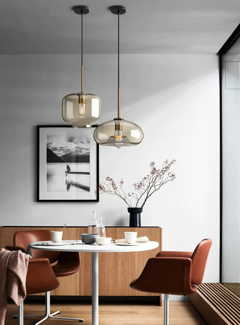 Modern Hänglampa i Glas 4
