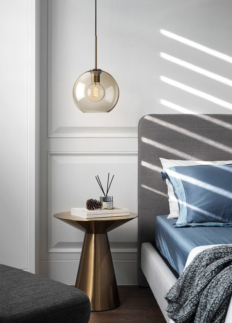 Modern Hänglampa i Glas 7