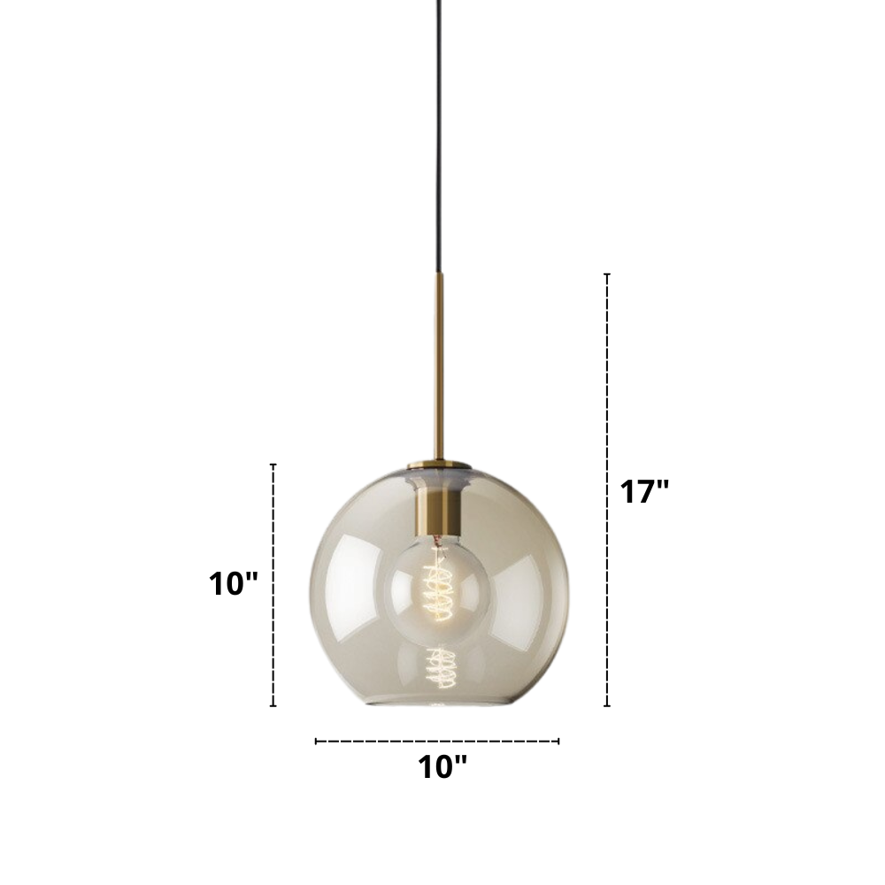 Modern Hänglampa i Glas 9