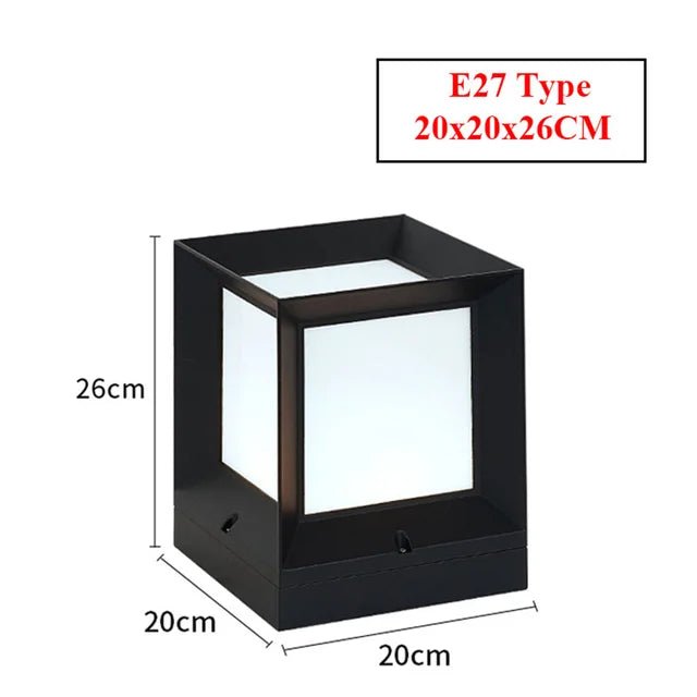 Modern LED-golvlampa för utomhusbruk 7