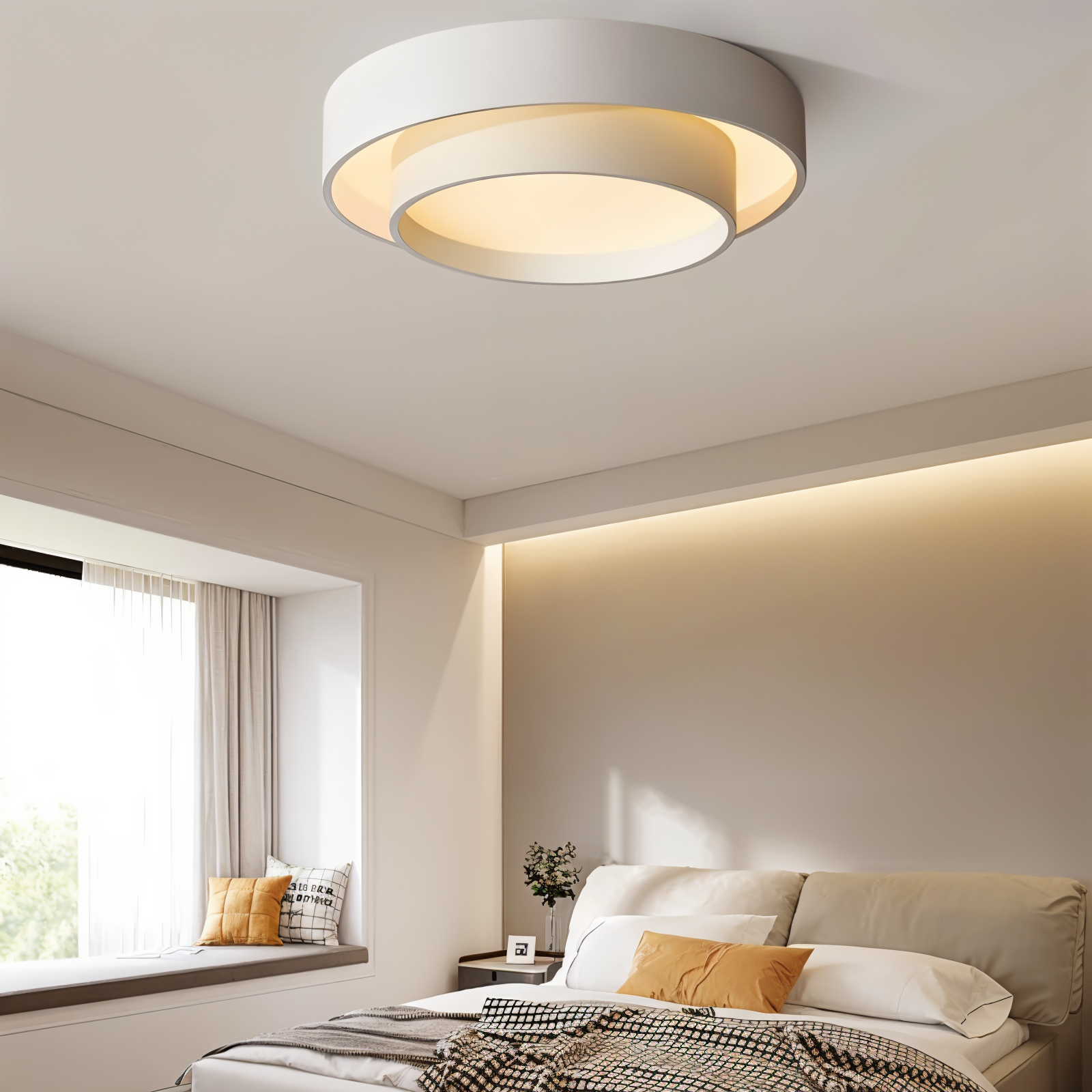Modern LED Taklampa RingLit 1