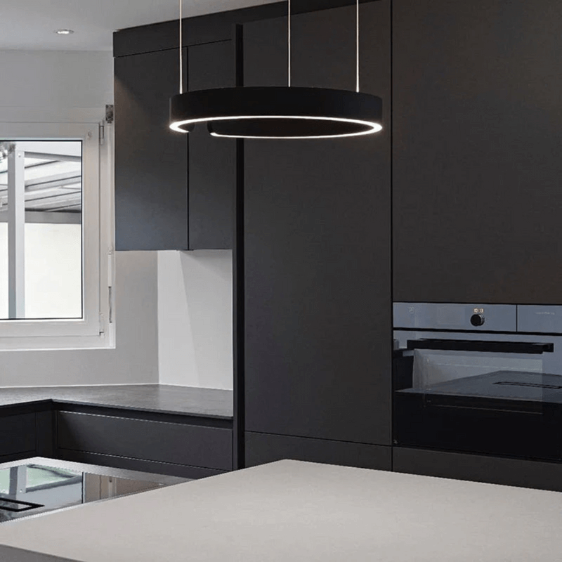 Modern Pendellampa Cirkulär Design för Kök och Vardagsrum 2