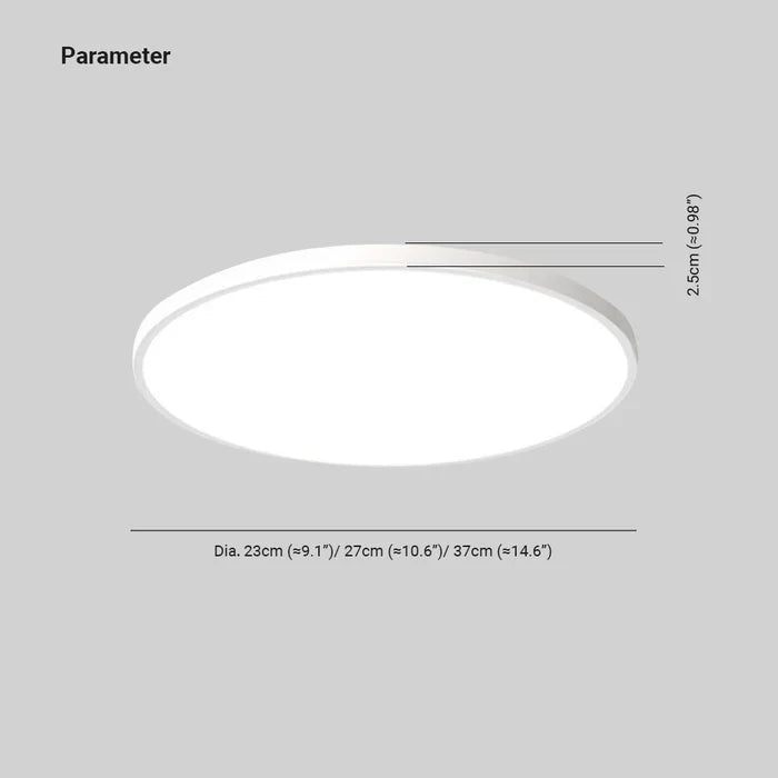 Modern Taklampa för Vardagsrum och Sovrum - Rund Design med LED-belysning 3