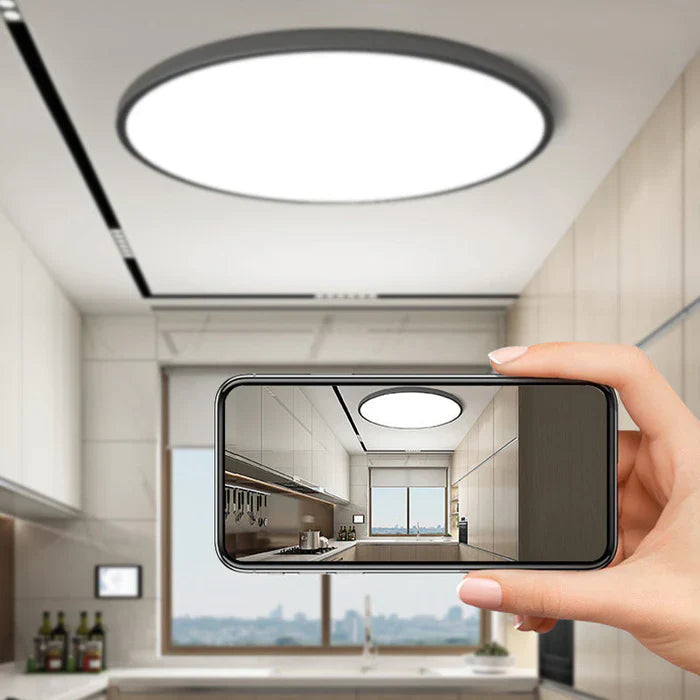 Modern Taklampa för Vardagsrum och Sovrum - Rund Design med LED-belysning 4